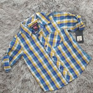 NWT Tony Hawk Boys Button Up Easter Shirt (3T)